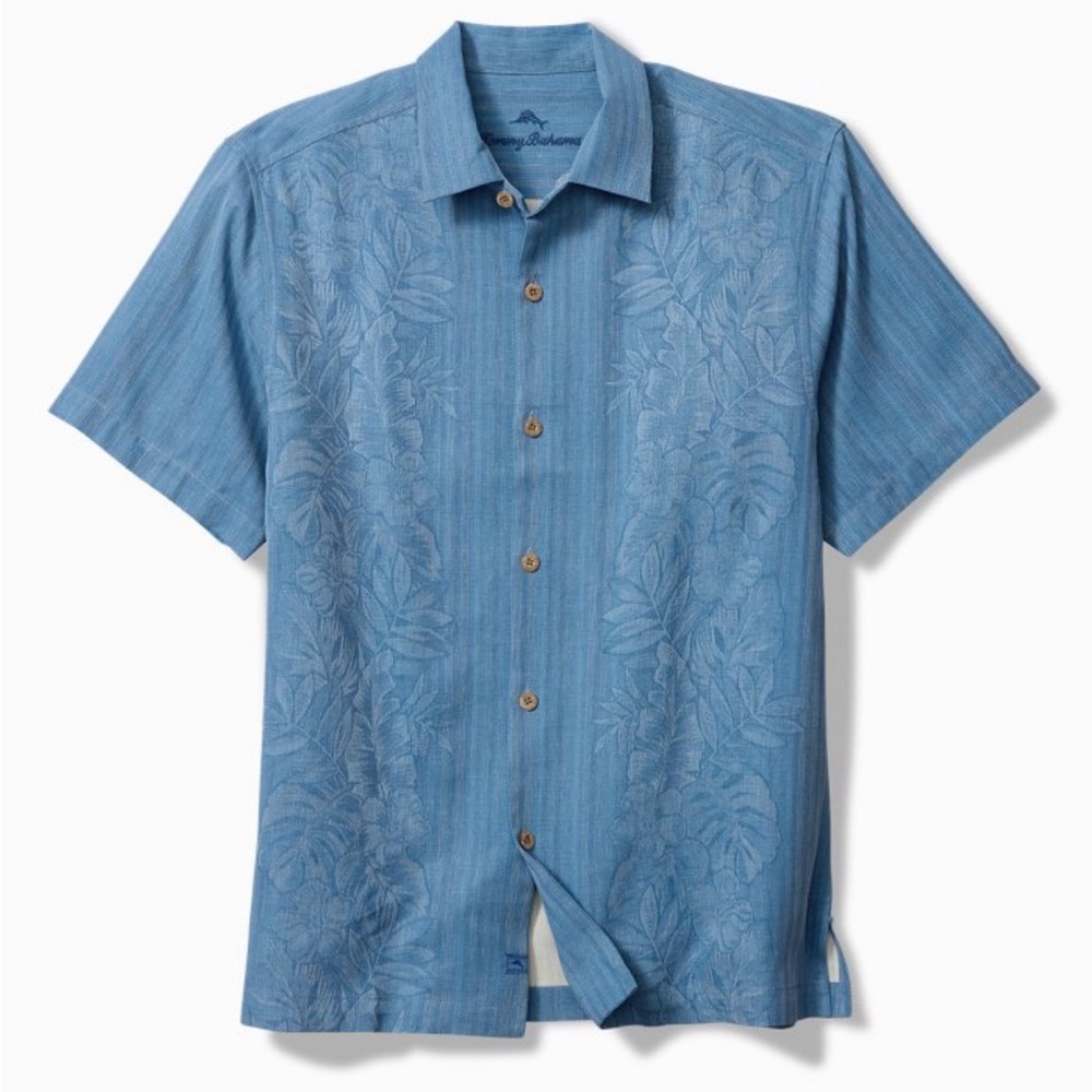Tommy Bahama Buccaneer Blue Casual Shirt